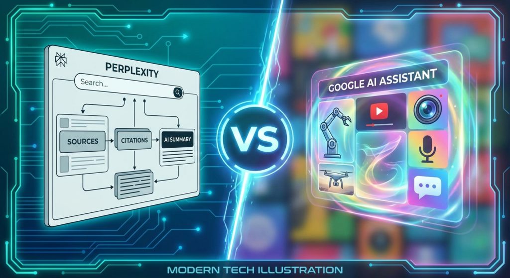 Perplexity AI vs Google Gemini Vergleich 2026